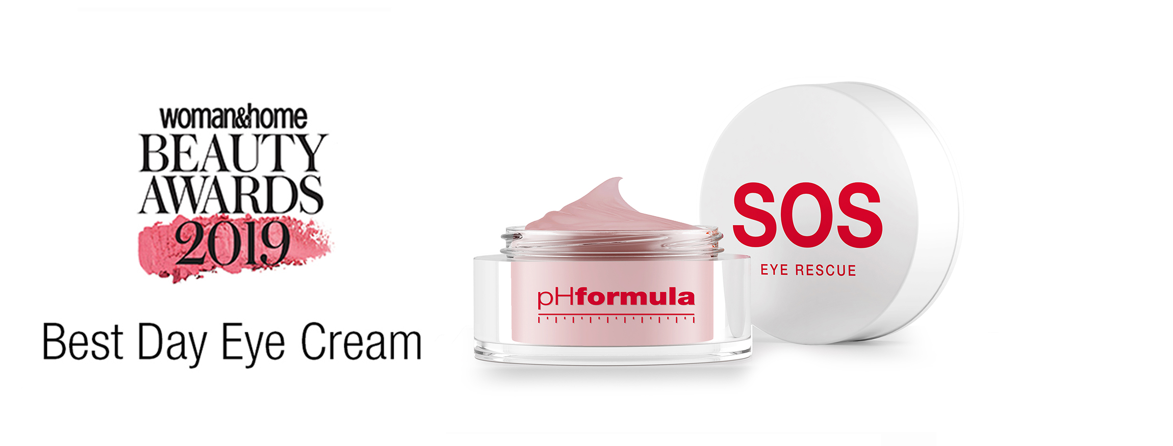 SOS Eye Rescue Cream awarded Best Day Eye Cream Beauty 2019